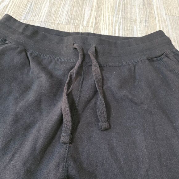 Honda Fleece Shorts Racing Motorcycle JT Team Black Red Wing Logos Men's Large L - Picture 5 of 8